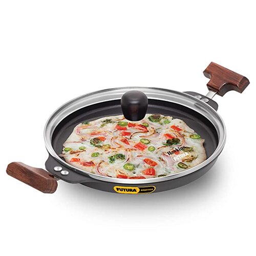 NS Uttapam Pan With Glass Lid – 24cm