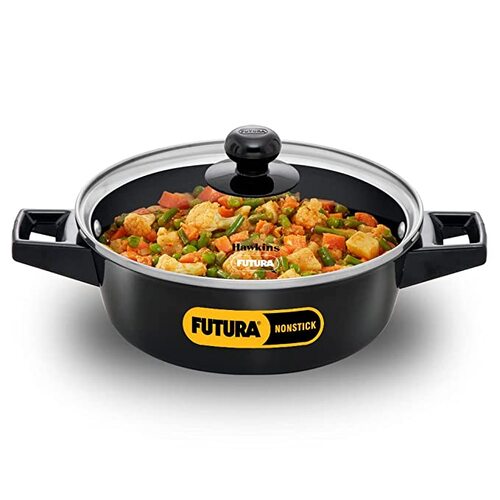 Futura NS IC CNS Casserole With Glass Lid – 2Ltr