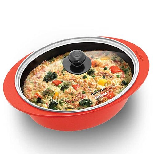Hawkins Die Cast Dutch Oven With Glass Lid – 3Ltr