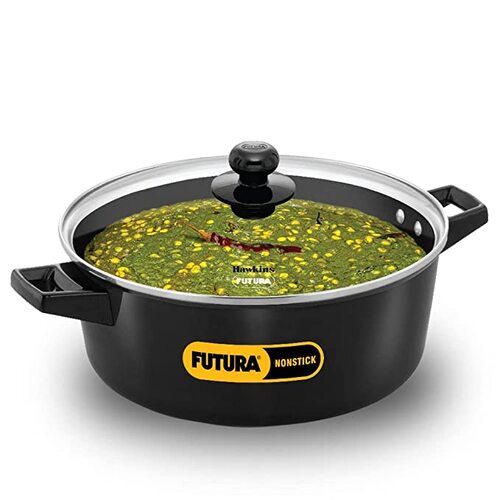 Futura NS IC CNS Casserole With Glass Lid – 5Ltr