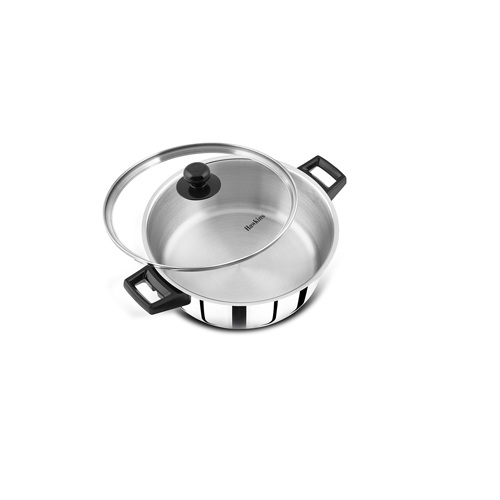 Hawkins Stainless Steel Cook n Serve Casserole 3Ltr With Glass Lid
