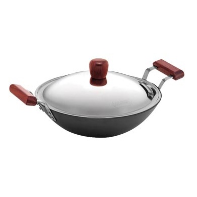 Hawkins Futura 2.5L NS IC Deep-Fry Pan With Stainless Steel Lid