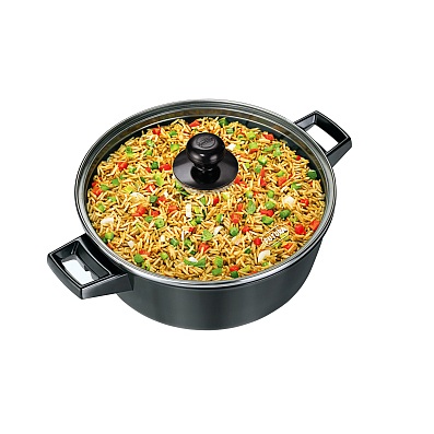 Futura Cook-n-Serve Bowl 3Ltr With Glass Lid