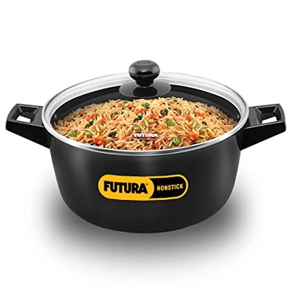 Futura Cook-n-Serve NS Bowl 4Ltr With Glass Lid